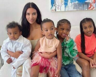 Kim Kardashian tells about her multitasking skills as a mother of four kids.
